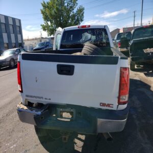 2013 SIERRA 2500 rear